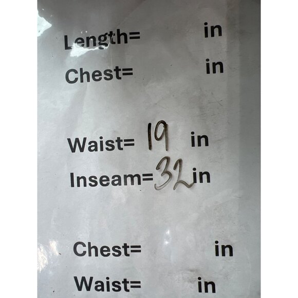 Faded Glory Jeans Size 36x32 Relaxed Straight Dark Wash Authentic Premium Denim - Picture 7 of 8